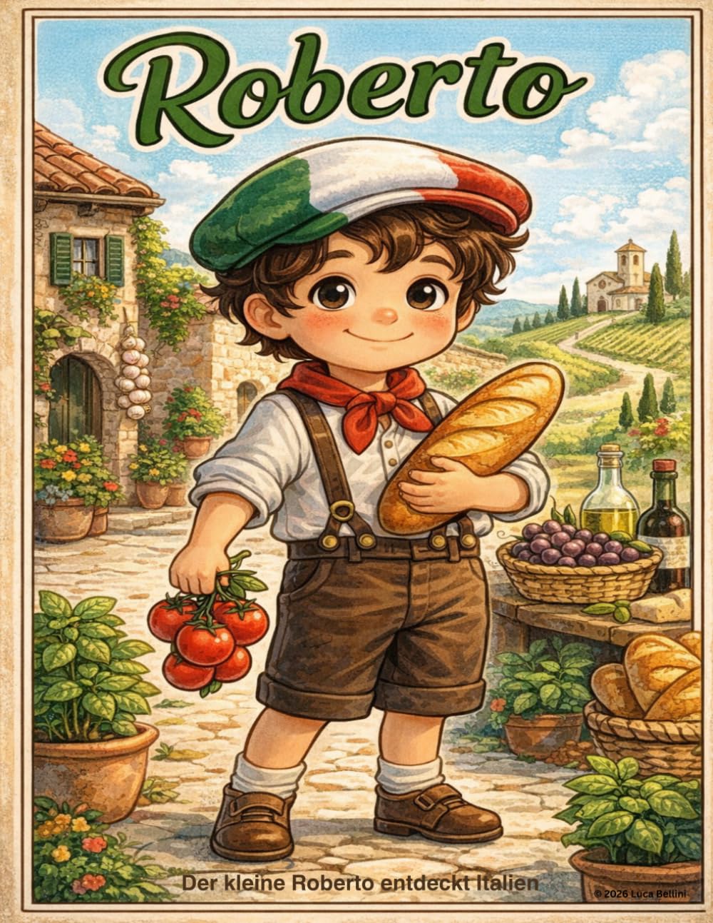 Der kleine Roberto entdeckt Italien: Ein Malbuch mit kleinen Aktivitäten für Kinder ab 4 Jahren (Der kleine Roberto entdeckt die Welt)