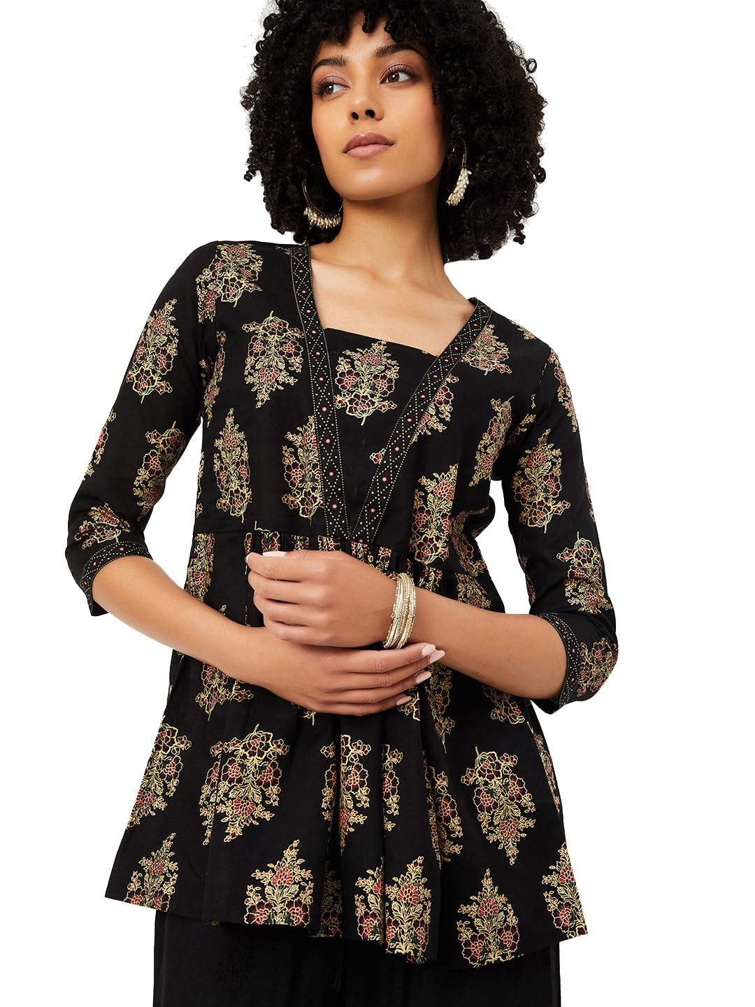 max Women's Cotton Blend Regular Tunic-picture-45
