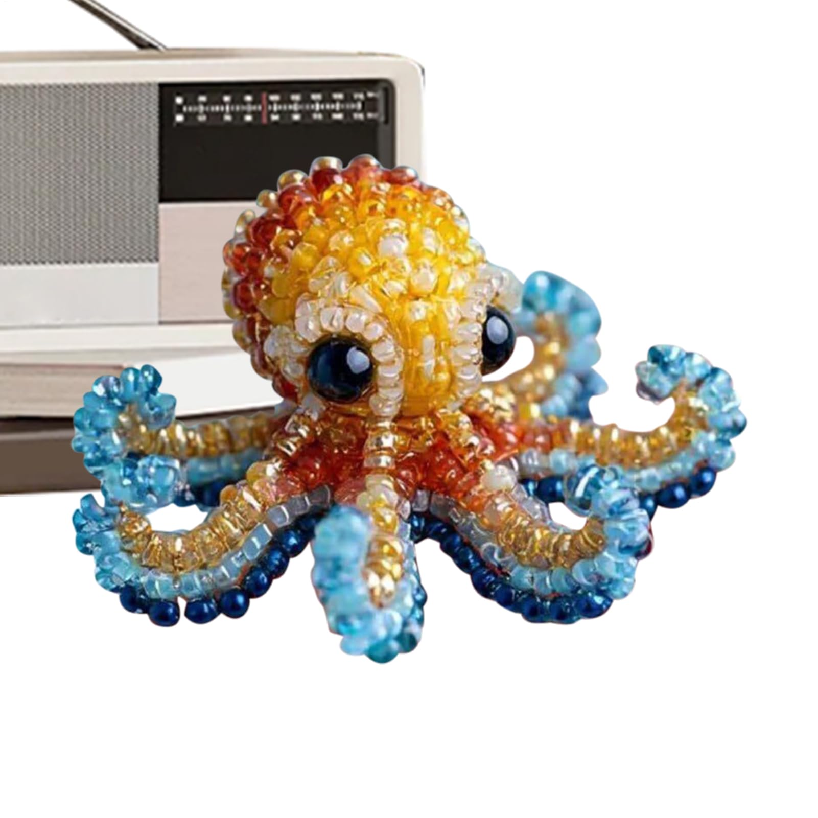 Amazon | 玉付き刺繍キット 動物 手作り海の生き物アートクラフト用品