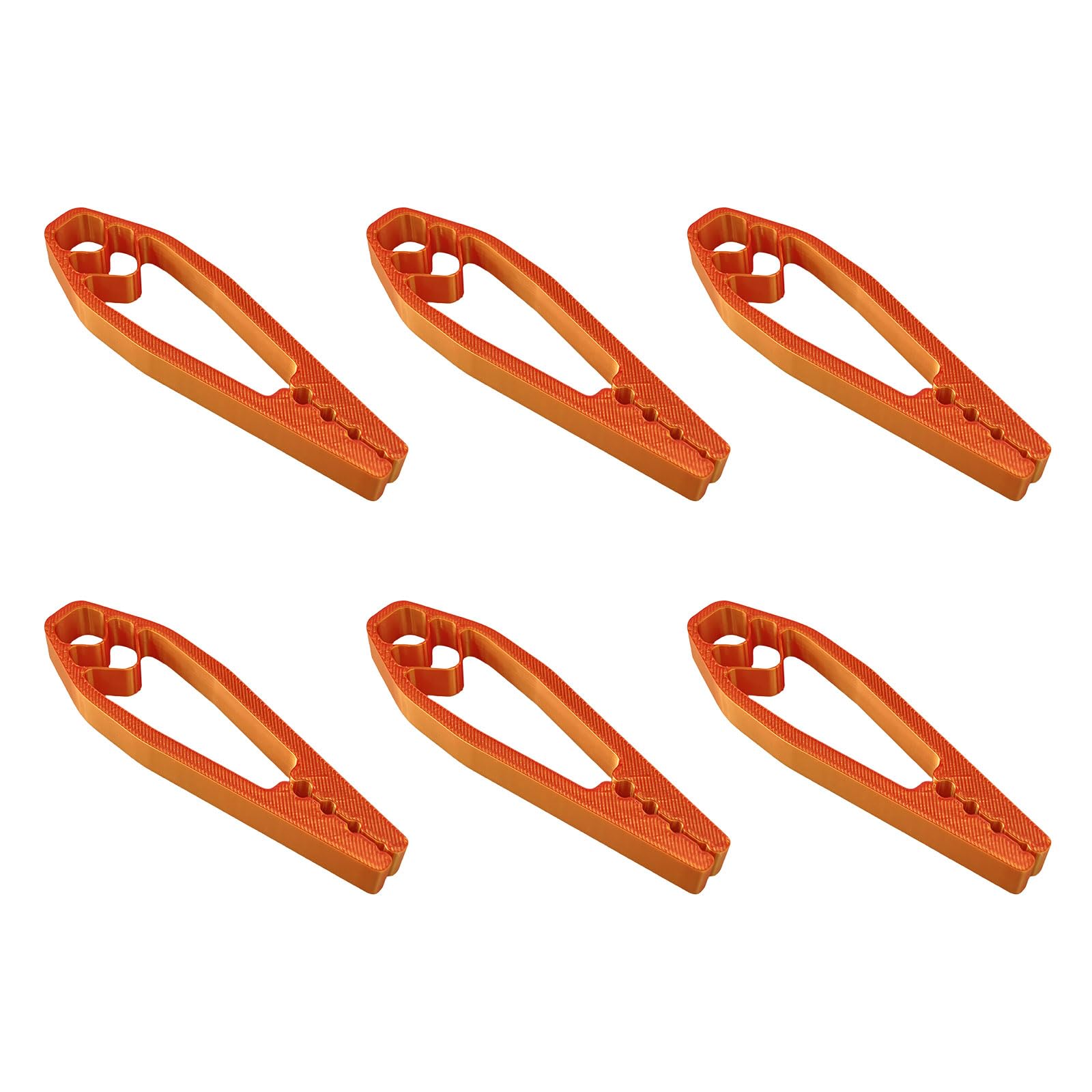 Hdoytxxm Red Gold Gradient Compactly Nails Holder 6Pcs For Accurate Fastening In Woodworking And Art Projects Woodworking Jobs Unguis Placement Set