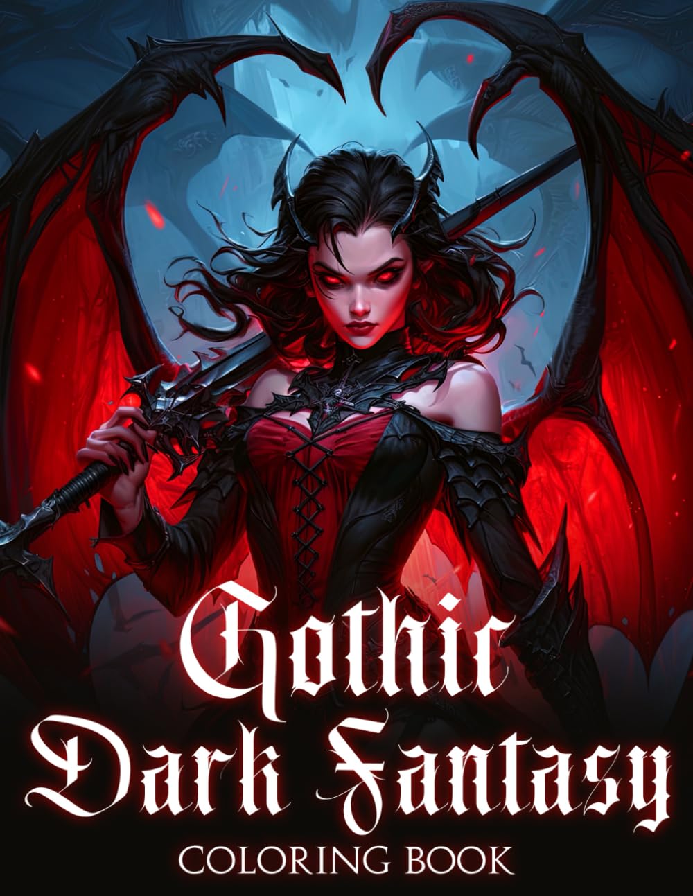 Amazon.com: Gothic Dark Fantasy Coloring Book: Allure Realms Coloring ...