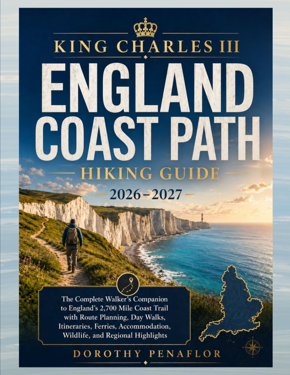 KING CHARLES III ENGLAND COAST PATH HIKING GUIDE 2026-2027: The Complete Walker’s Companion to England’s 2,700 Mile Coast Trail with Route Planning, Day Walks, Itineraries, and Regional Highlights