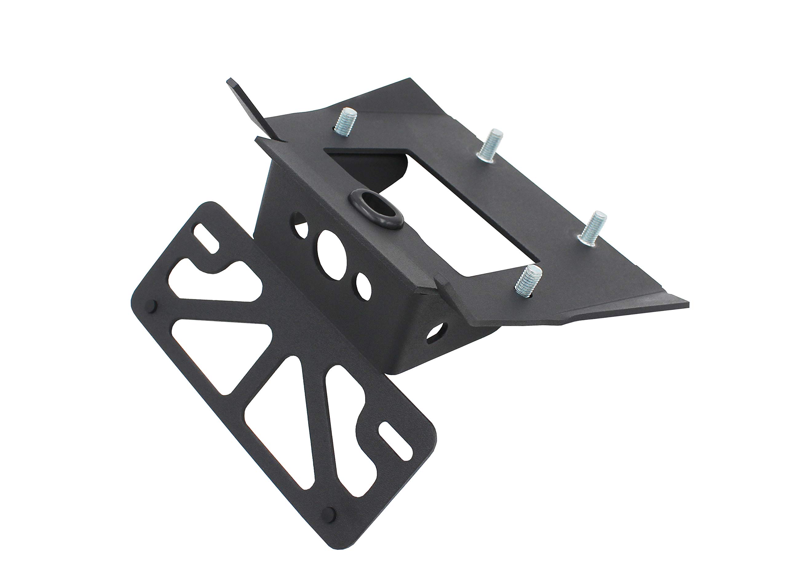 Motorsports Fender Eliminator License Plate Mount Compatible with Honda Grom/MSX125 2017 2018 2019 Motorcycle fit for VM-HG710 and Aftermarket Blinkers.