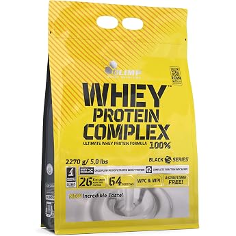 Olimp Whey Protein Complex 100% - 2270 g - Protein Protein Powder - Booster Pre Workout - Vanilla