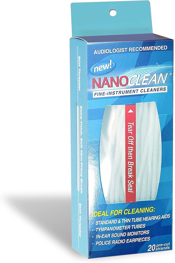 NanoClean Allin1 Hearing Aid Cleaning Kit 1 Pack of 20 ReadytoUse