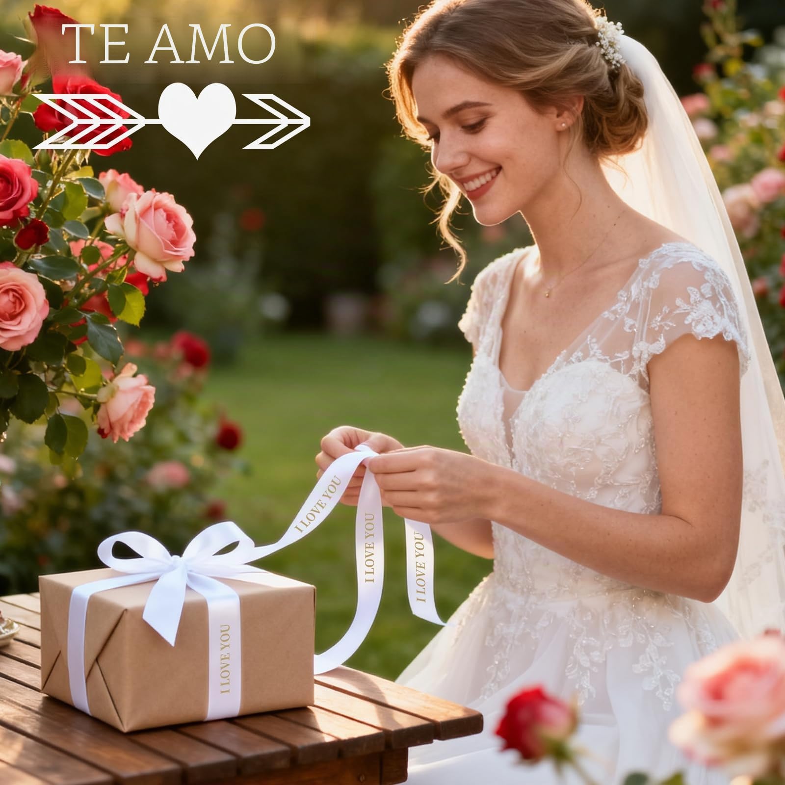 6 cintas de raso originales de 12 mm x 2 m Q5-R234/RE31/RN34/R531/R231/R434, cinta de satén para fiesta de regalo, boda, paquete de regalo para impresora Phomemo P12/P12 Pro/LT12