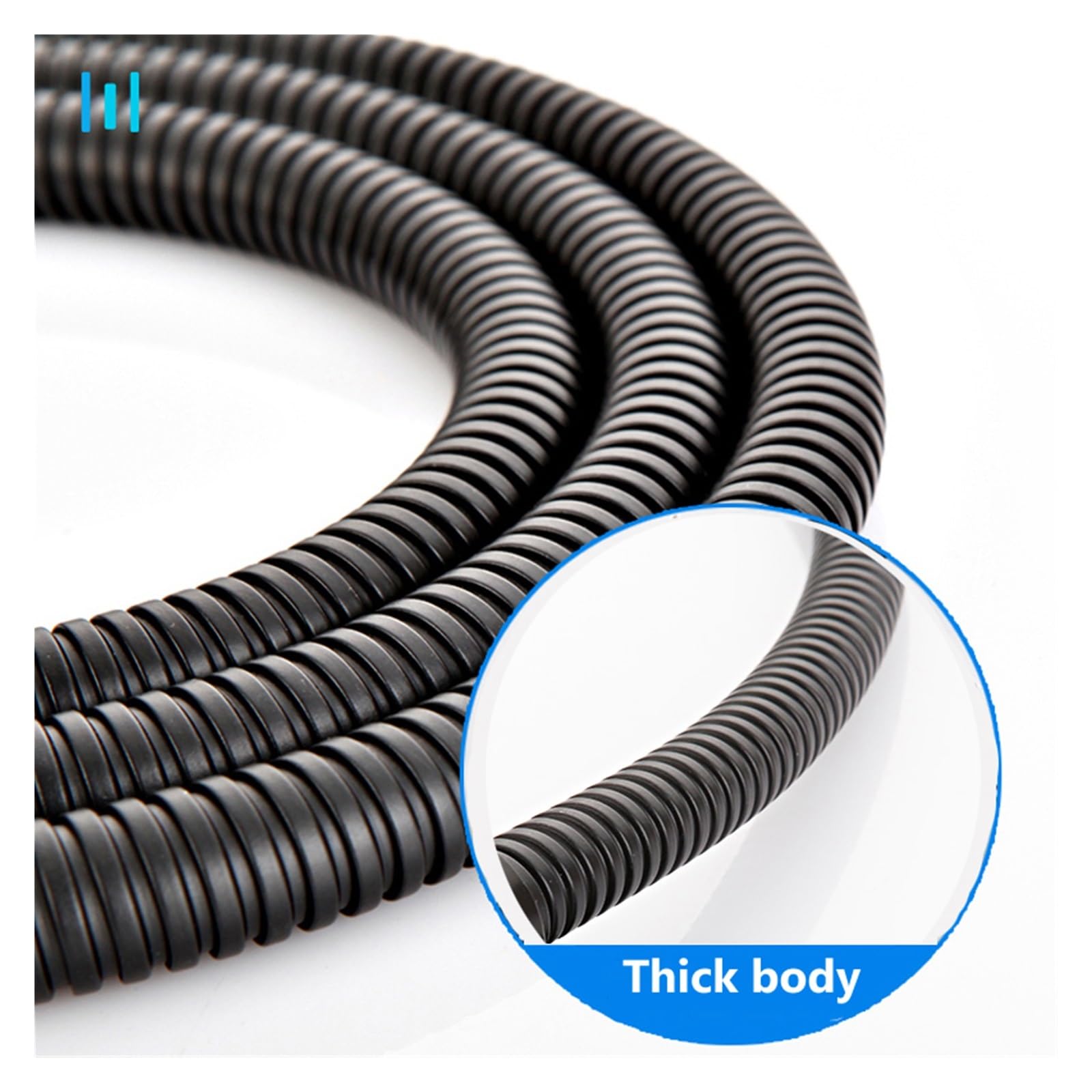 Duschschlauch, Stainless Steel Flexible Shower Hose 1/2 Inch Connector 150cm/200cm Multicolor(Black,1.5M Hose)