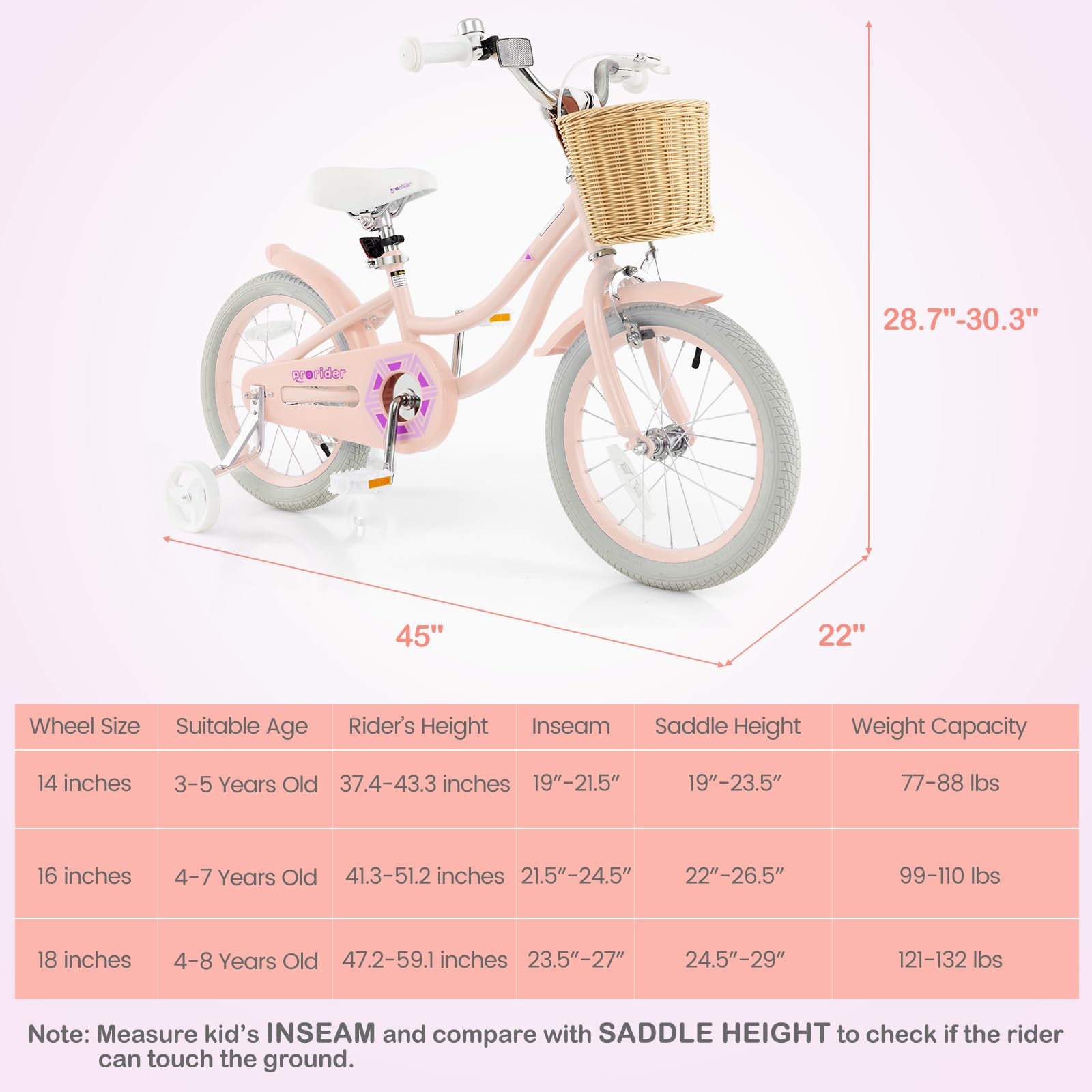 Amazon | BABY JOY キッズバイク 16インチ 子供用自転車 4~7歳のお子様