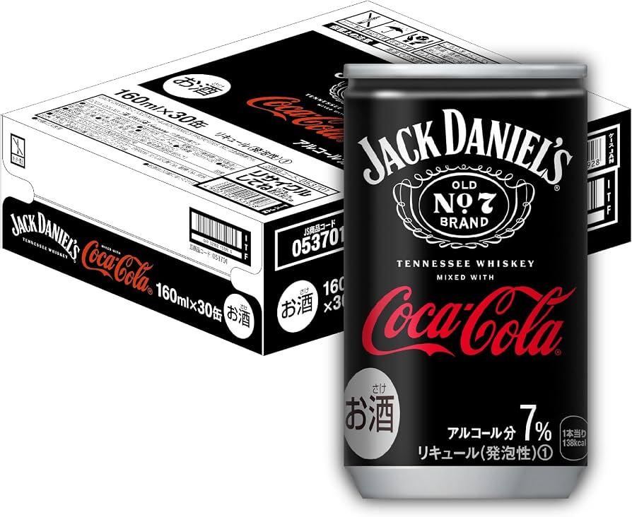 Amazon.co.jp: [ ジャックダニエル ＆ コカ・コーラ 〔 チューハイ