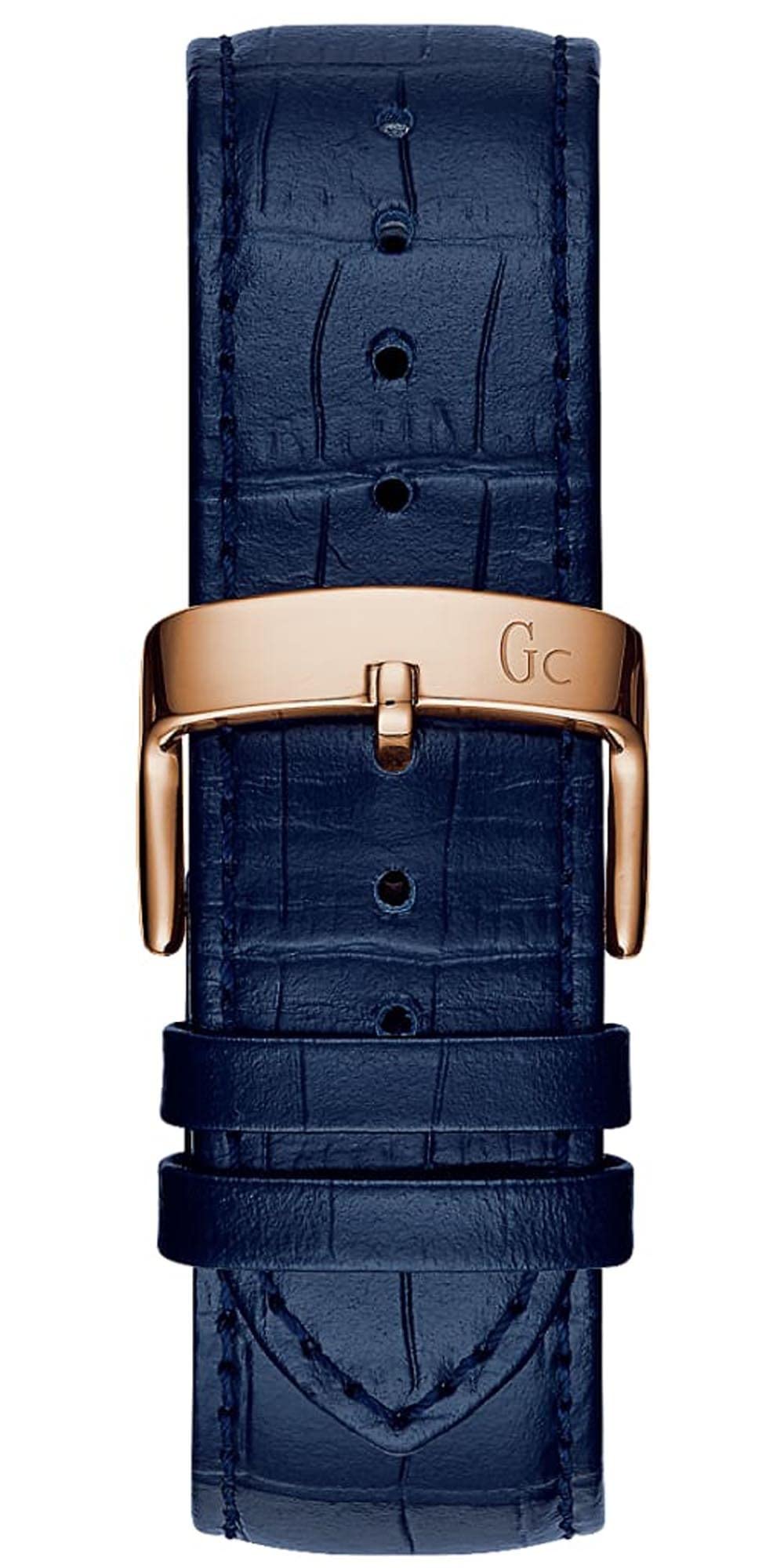 GC- structura Womens Analogue Quartz Watch with Leather Bracelet Y23006G7