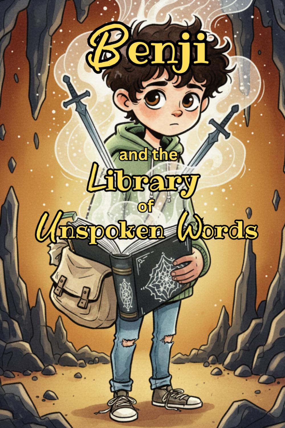 Benji and the Library of Unspoken Words: A Magical Realism Illustrated Novella for Middle Grade Readers