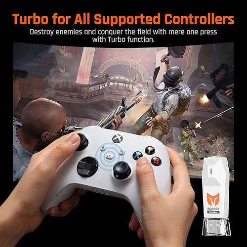 Miniatura 4 de Controller Adapter, BIGBIG WON Wireless USB Adapter for XboxOne XSXboxSeries XSXbox Elite Series 2PS4PS5Switch, Console Adapter for