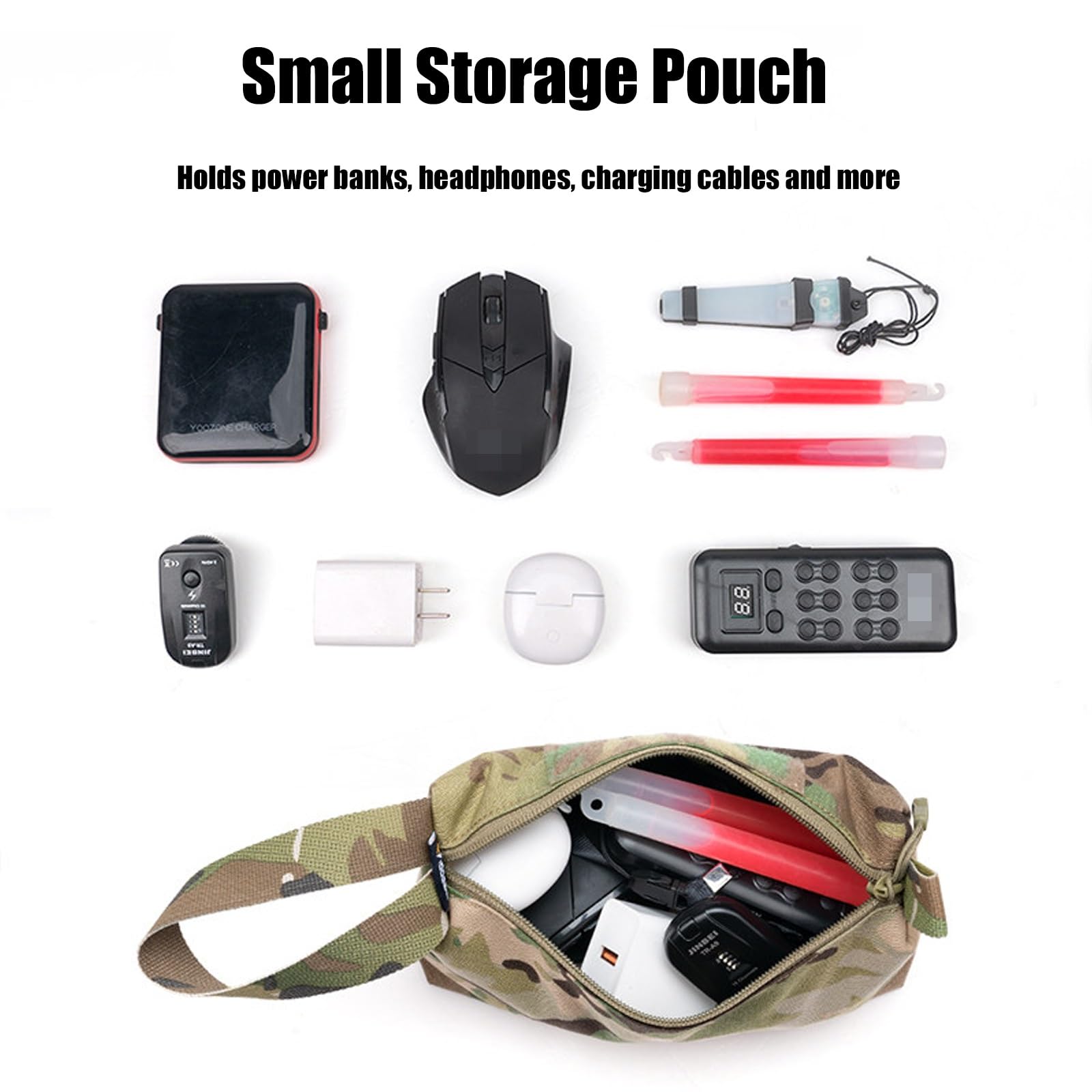 Set da 3 Cubi da Viaggio Tattici Impermeabili, Organizer da Viaggio Modulare Ad Ampia Capienza per Riporre Oggetti In Valigie e Zaini, per Campeggio Escursioni e Viaggi(Green)