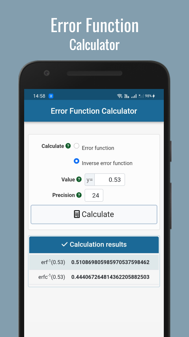 P-value to Z-score Calculator-Amazonアプリストアのアプリ