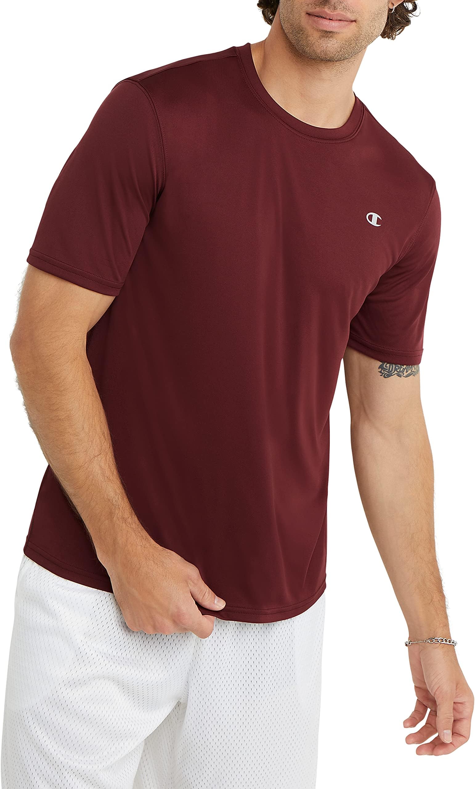 Men's T-shirt, Sport Tee, Moisture Wicking, Anti Odor, Athletic T-shirt for Men (Reg. Or Big & Tall)