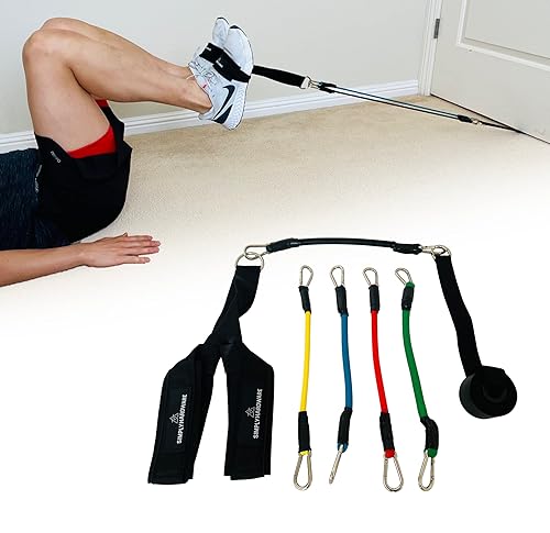 Hip Flexor Training Strap | Reverse Squat Resistance Band Workout