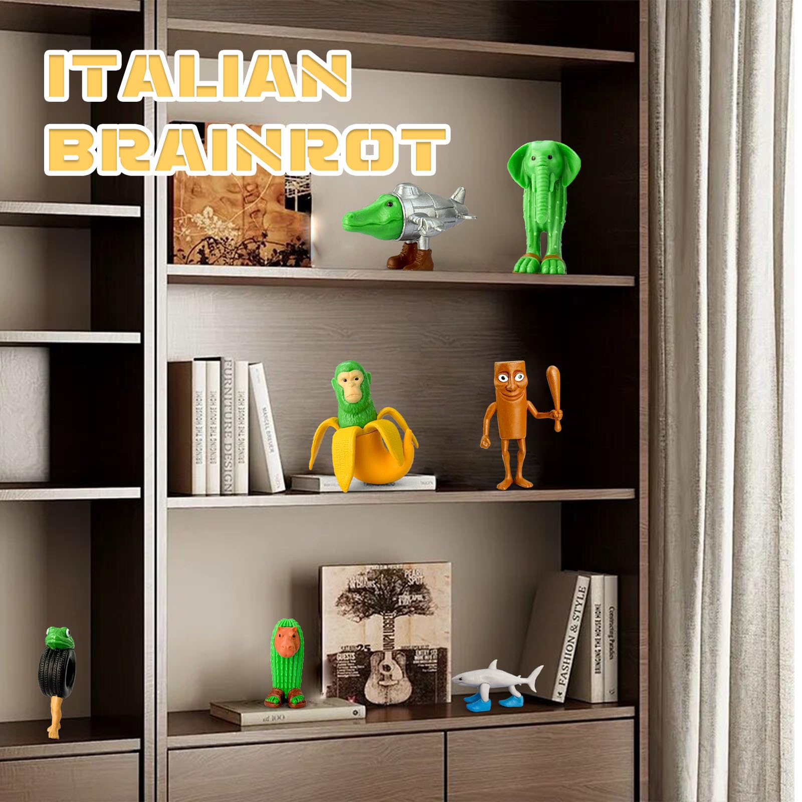Amazon.com: Italian Brainrot Steal a Brainrot Toys Tralalero