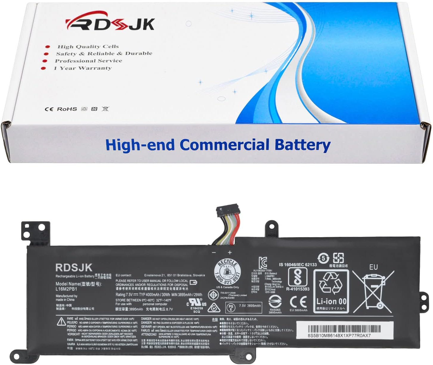 L16M2PB1 L16L2PB2 L16L2PB3 L16C2PB2 L16M2PB2 L16S2PB2 Laptop Battery for Leno...