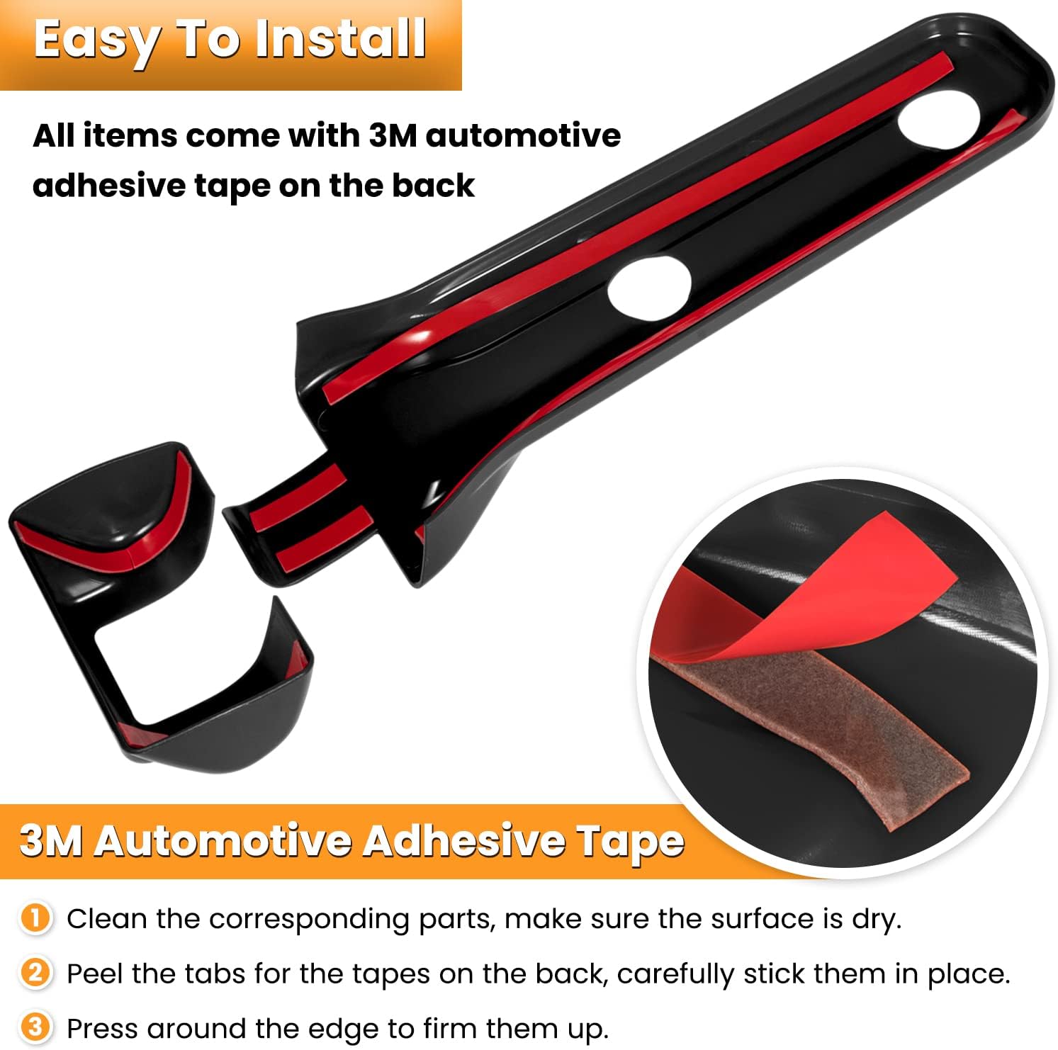 26PCS Full Set Exterior Decoration Trim Kit for Jeep Wrangler JL JLU 2018-2023 Door Hinge Handle Engine Hood Hinge Hood Latch Wheel Eyebrow Side Air Outlet Rear Tailgate Window Hinge Cover (Black)