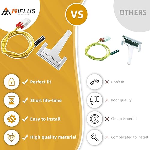 Miniatura 6 de DA61-06796A Clip de drenaje para evaporador para refrigerador de descongelación Sam-Sung AP5579885 de Sikawai, con sensor de temperatura de