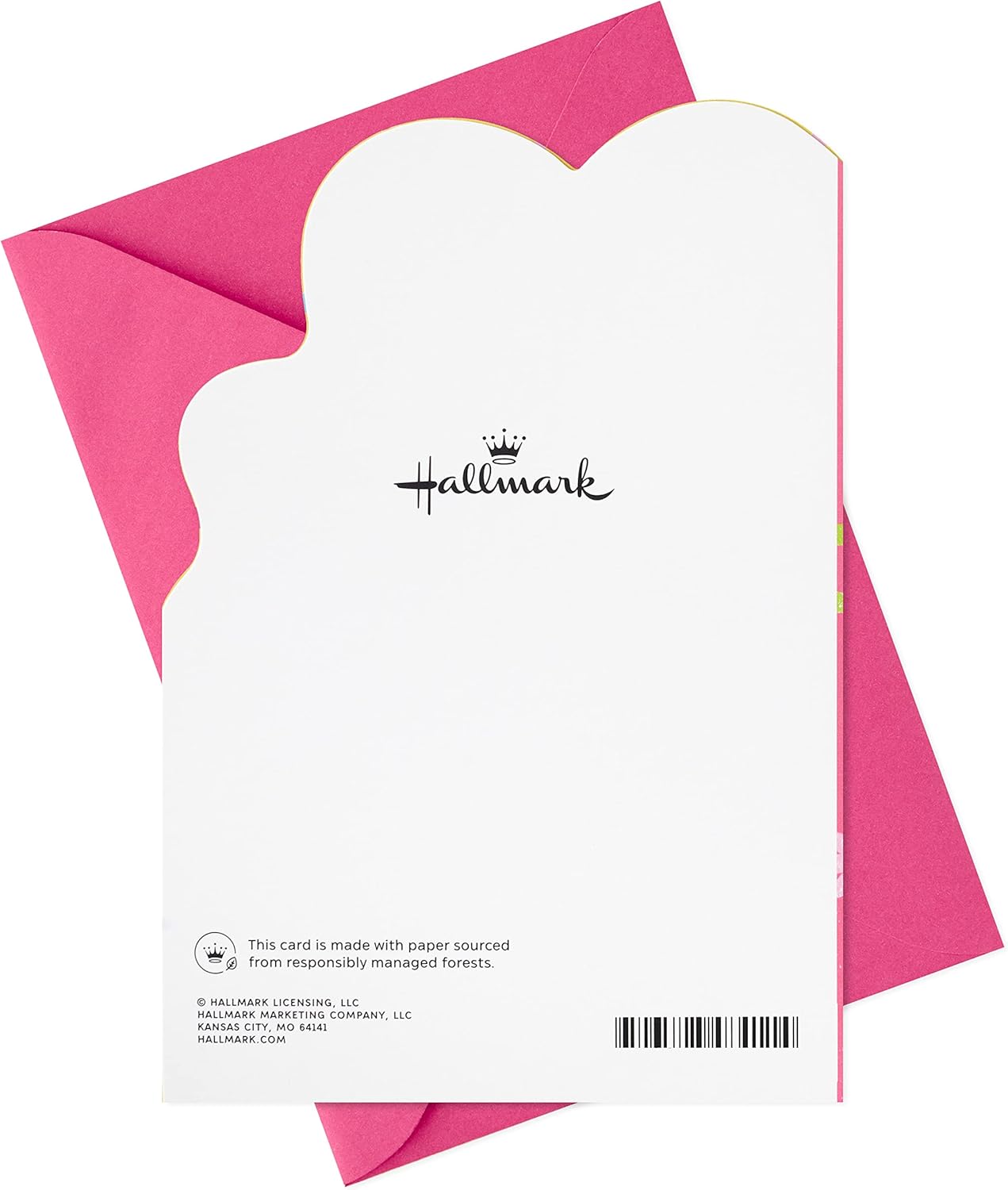 Hallmark Birthday Card for Girls (Cupcake and Candy Stickers) - Image 6