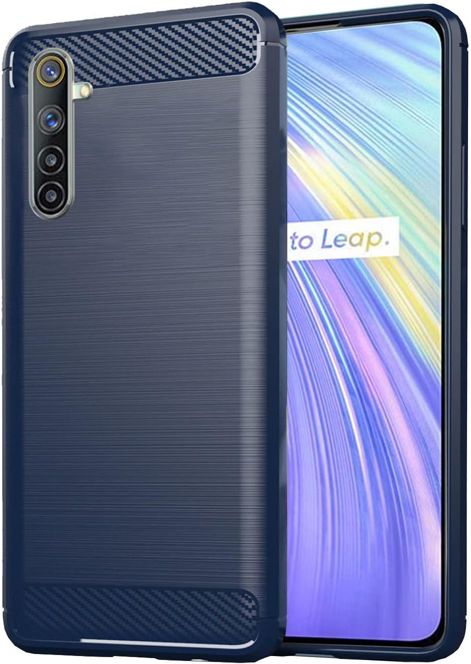 Pikkme Realme 6 Back Cover Hybrid Shock Proof Matte Soft Silicon