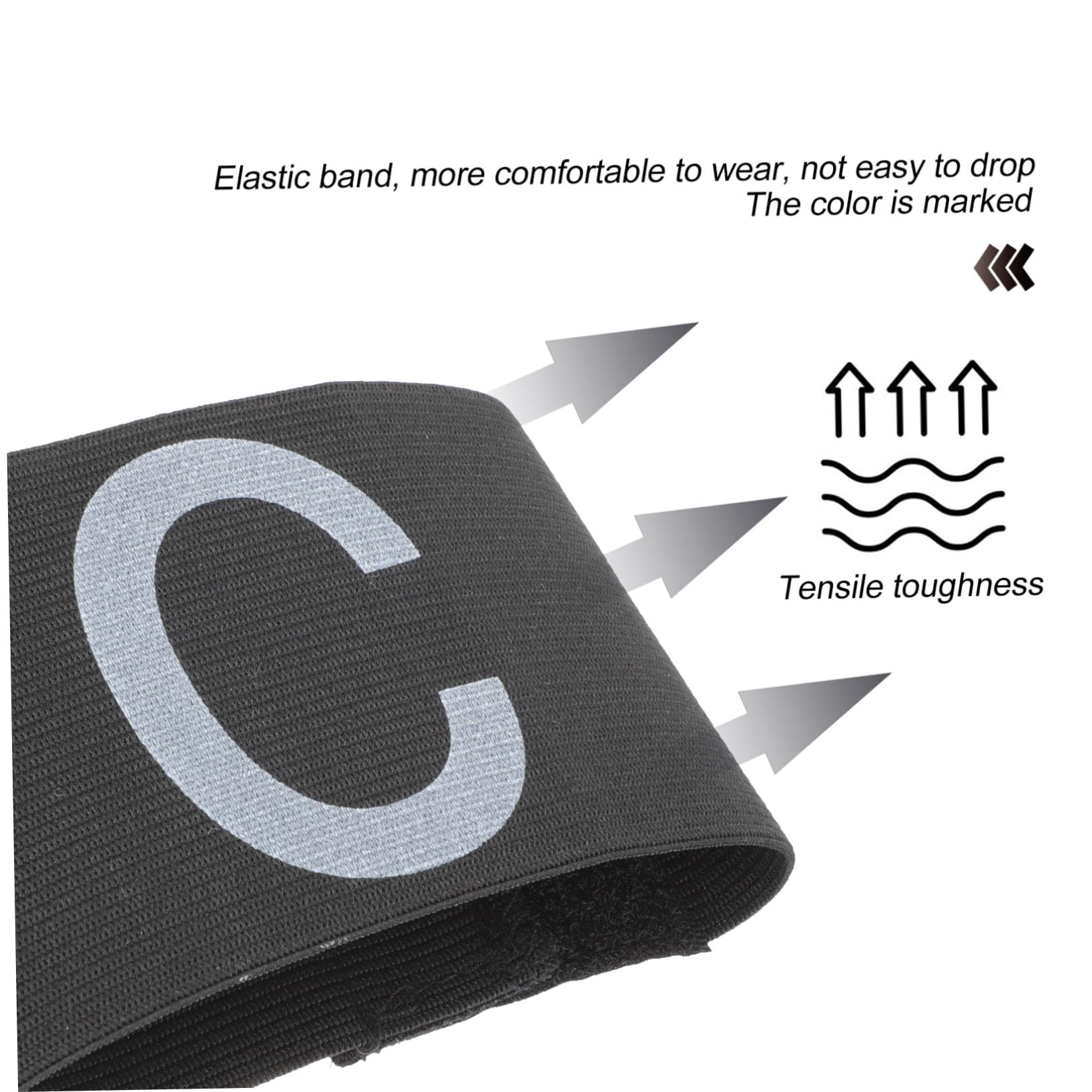 Yardwe 20pezzi Fasce Da Professionali Per Calcio Resistenti e Pratiche Accessori Per Squadre Di Calcio Armbands Convenienti Per Giocatori Di Tutte Le Età