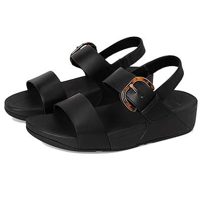 FitFlop LULU Adjustable Leather Back Strap Sandals Women