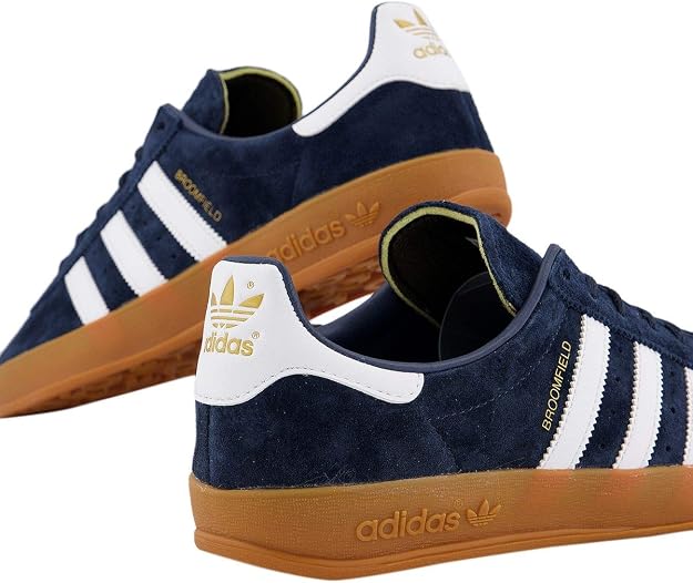 Amazon.com: adidas Broomfield - Goma de goma blanca azul marino - 8 UK :  Ropa, Zapatos y Joyería