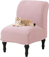 Vista 15 de JIAN YA NA Funda para Silla de Acento sin Brazos, Funda Elástica para Silla sin Brazos de Spandex, Fundas para Sillas sin Brazos, Funda para Silla