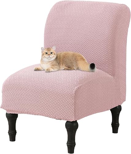 JIAN YA NA Funda para Silla Decorativa sin Brazos, Funda Elástica para Silla sin Brazos Spandex Fundas para Silla Deslizante Fundas para Silla