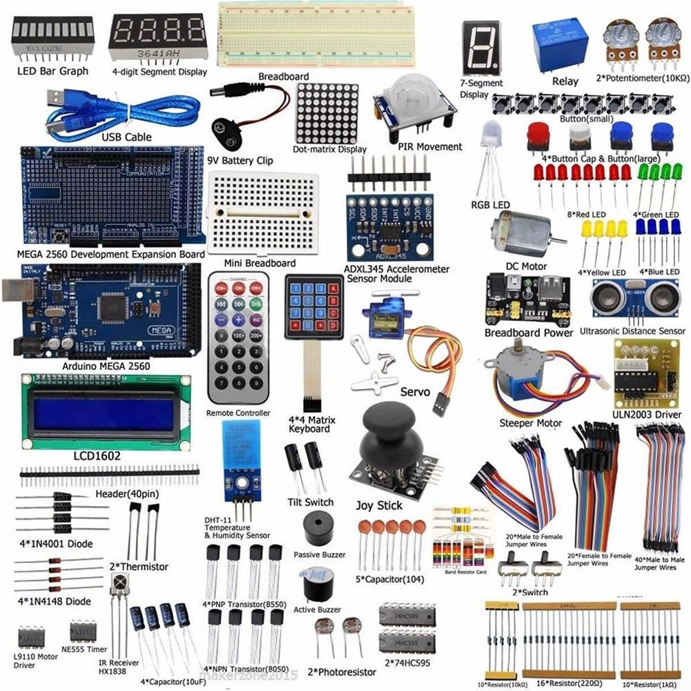 Kit Inicio para arduino para mega2560 con LCD y para STEM Kit