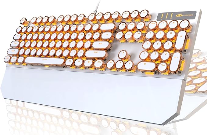 Typewriter Style Mechanical Keyboard - Retro writing experience with modern technology
