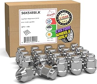 Chrome Hex Lug Kit