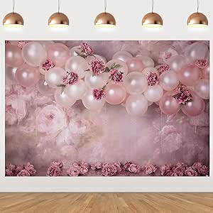 Celestial - Printed Photography Backdrop - Cake Smash Backdrop Girl - Birthday Background Girl - Balloon Backdrop - Unicorn - 1st Birthday