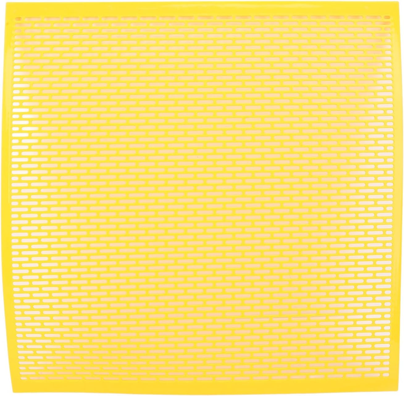 Fafeicy 12PCS Beekeeping Plastic Excluder, Round Edges to Protect Bee Wings, Premium Material for Temperature Control, with Breathable Design for Beekeepers (Yellow)