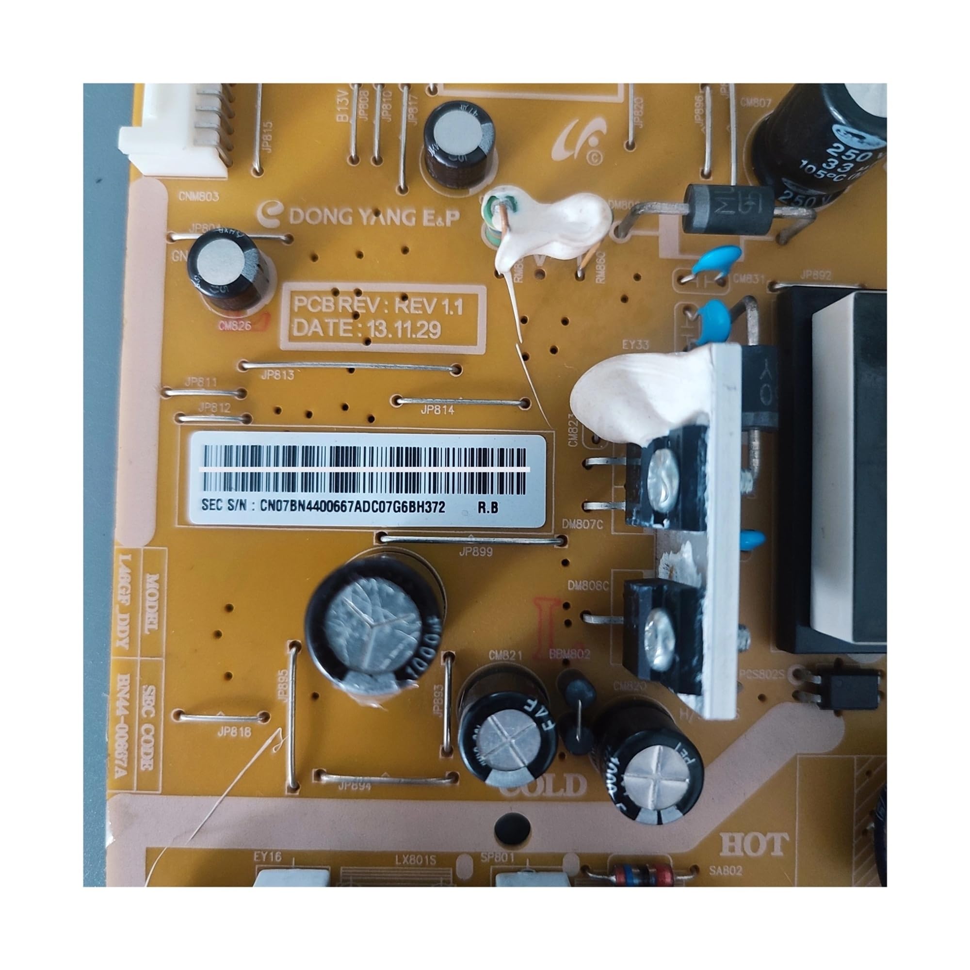 Scheda di alimentazione/LED BN44-00667A UN46EH5000FXZA UN46EH5300FXZA, compatibile con Samsung, scheda circuito TV
