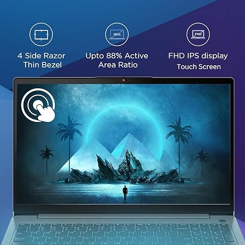 Miniatura 4 de Lenovo Laptop Ideapad 3i 2023, pantalla táctil FHD IPS de 15.6 pulgadas, procesador Intel Core i5-1135G7, 20 GB de RAM, SSD de 1 TB, gráficos Intel