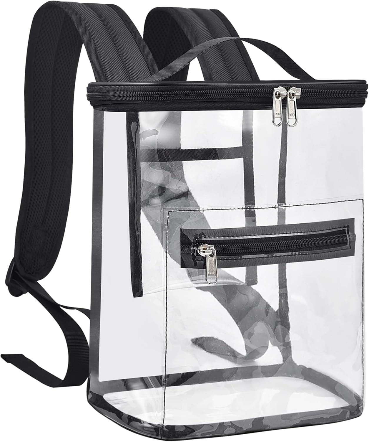 MAY TREE Heavy Duty Clear Backpack for Women, Clear