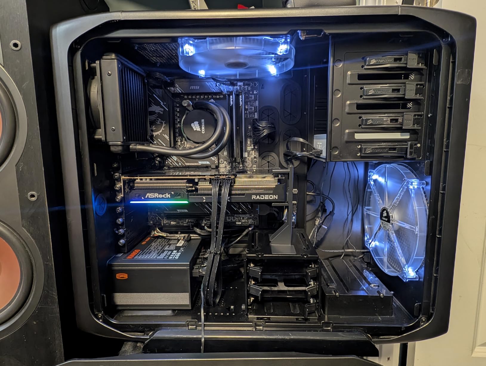 MSI MAG A650BE cable connectors