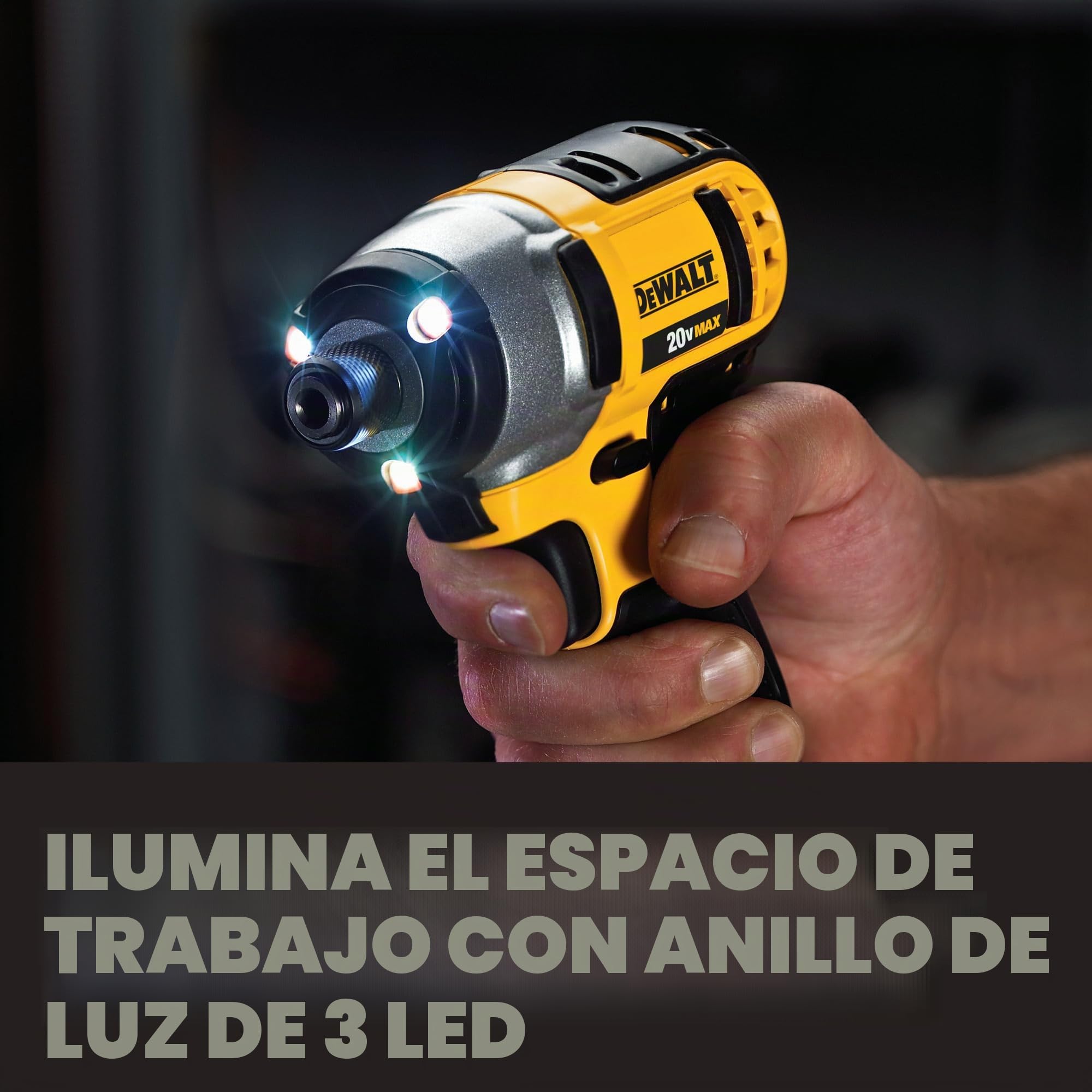 DEWALT Taladro inalámbrico y destornillador de impacto de 20 V MAX, kit combinado de herramientas eléctricas con 2 baterías y cargador (DCK240C2)