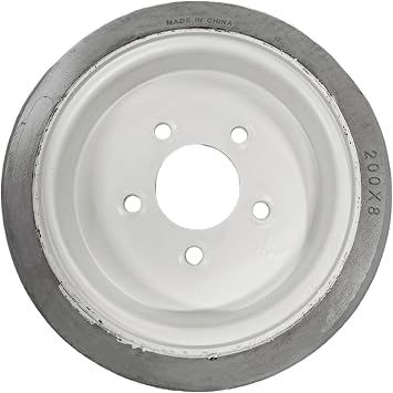 108020 Wheel Tire Front Tire & Rim Non Marking 200x8 PN Aftermarket for Skyjack