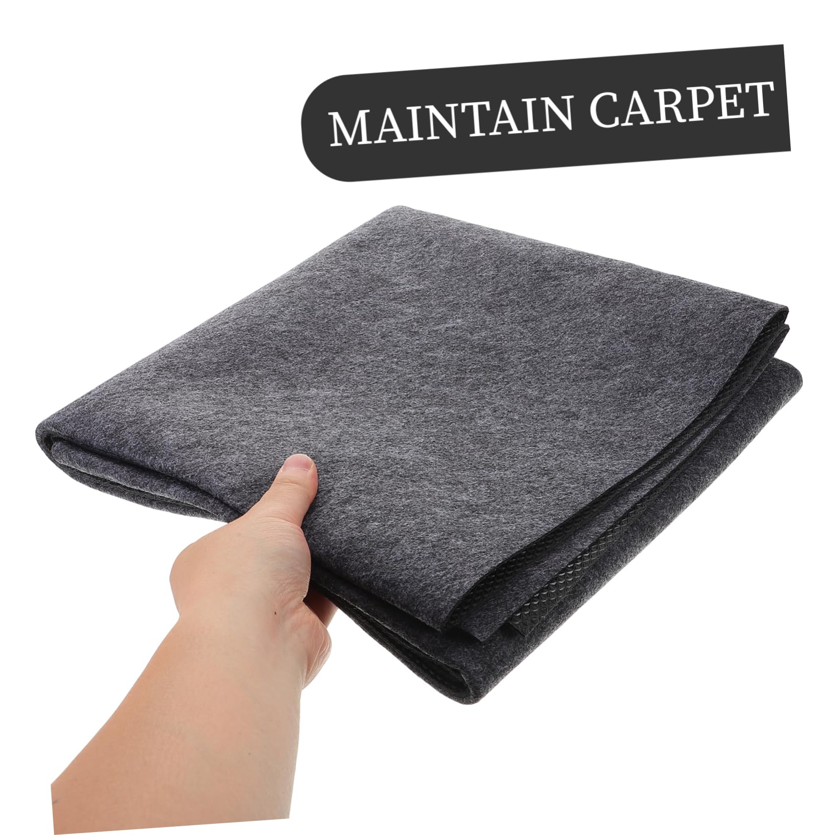Vaguelly Ölauffangmatte für Garage Rückseite 91,5x122cm Filzbasierte Boden Schutzmatte für Werkstatt und Autopflege