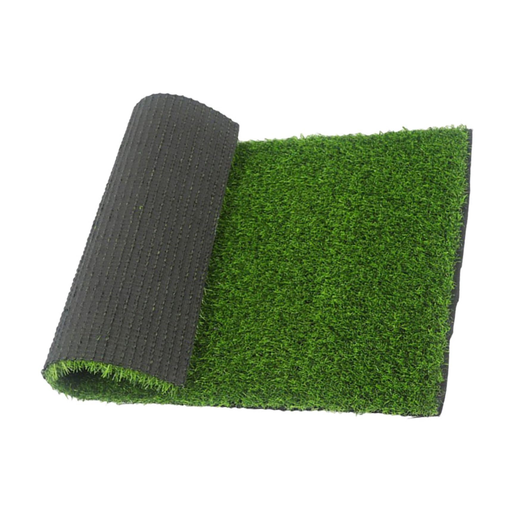 Tapis de gazon artificiel pour éviter les glissades devant la porte d'entrée Gatuida