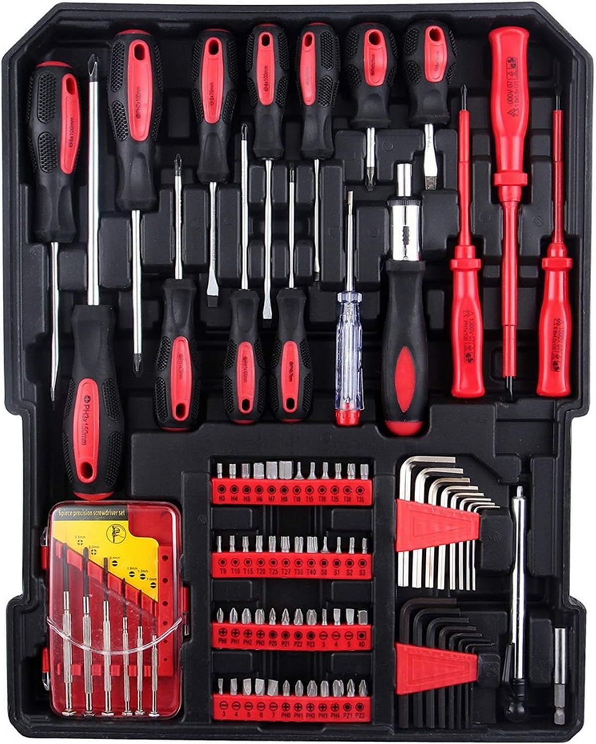 Super Deal Product MIYACA 1199 Piece Tool Kit with Rolling Tool Box,Household Hand Tool Set with Aluminum Trolley Case Tool Set,Auto Repair Tool Sets One-Day Sale: Up to 70% Off MIYACA 1199 Piece Tool Kit with Rolling Tool Box,Household Hand Tool Set with Aluminum Trolley Case Tool Set,Auto Repair Tool Sets