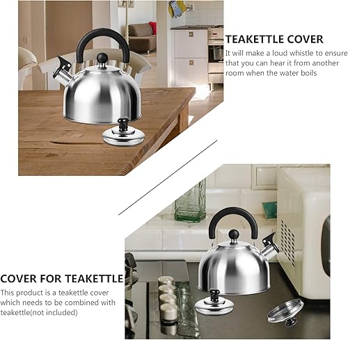 Miniatura 7 de Angoily 1 tapa de olla para hervidor de agua, cubierta de hervidor de agua, cubierta de tetera, tapa de tetera, tapa de tetera, tapa de tetera para