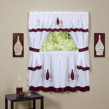 Cabernet - Embellished Cottage Polyester Set - 58x36