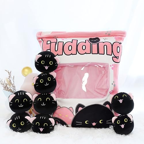 Miniatura 49 de Almohada de felpa de ajolotl, bonita almohada de ajolote con peluches de ajolote, bolsa de muñecas de animales de peluche de ajolote, regalo de 6