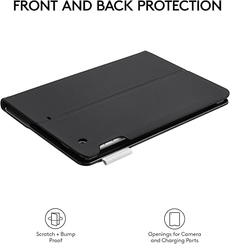 Miniatura 4 de Logitech Type+ Funda protectora para iPad Air 2 con teclado integrado, dos posiciones de visión, diseñada para escribir y tocar, alimentada con