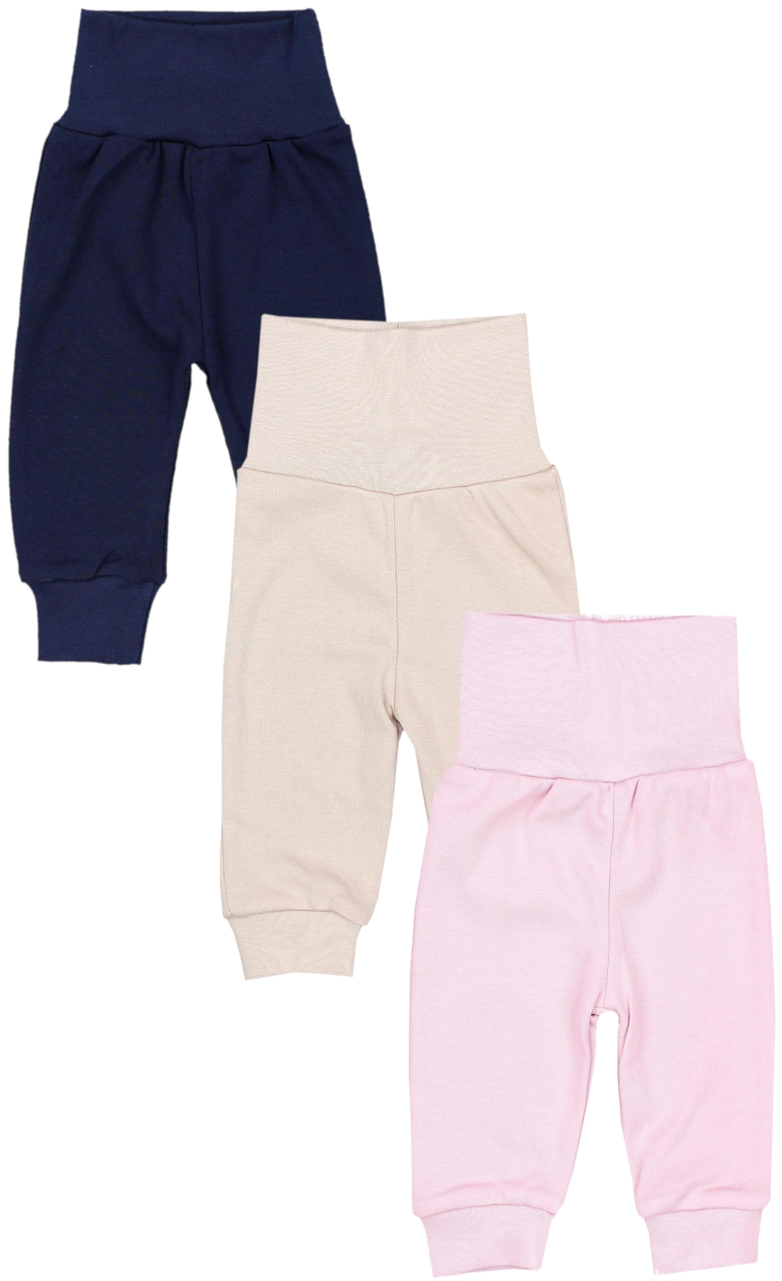 TupTam Pantaloni da Neonato per Bambine, Confezione da 3 pz.